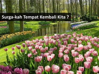 Surga-kah Tempat Kembali Kita ?
 