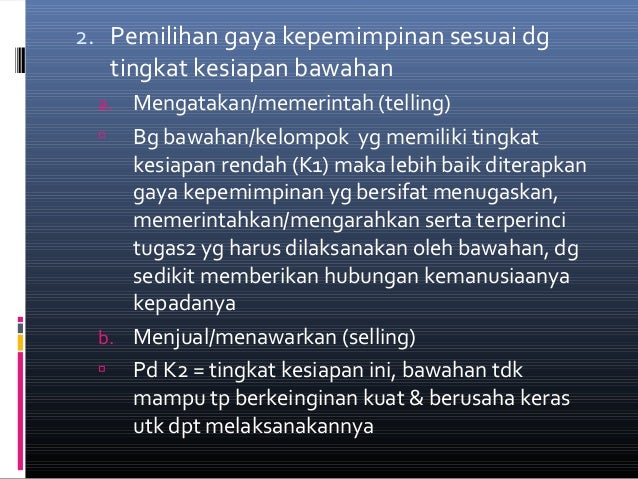 Kepemimpinan Powerpoint