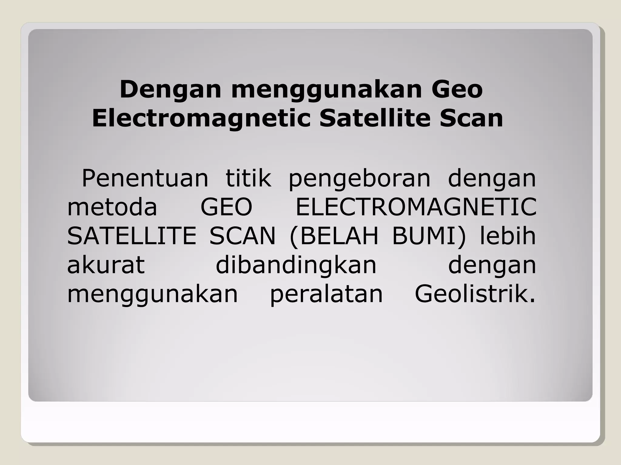 Menentukan lokasi pemboran dan peledakan | PPT