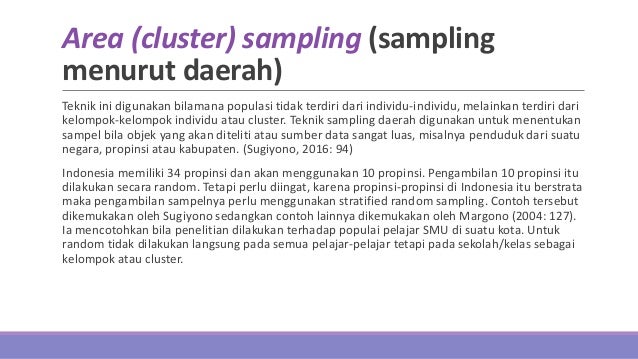 Menentukan Sumber Data Penelitian Populasi Dan Sampel