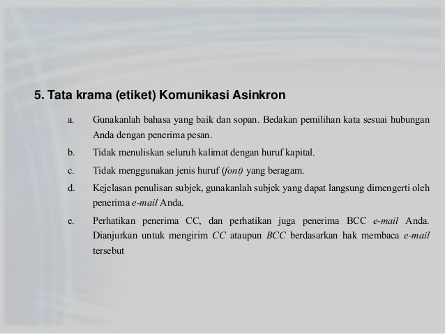 Menerapkan Komunikasi Daring
