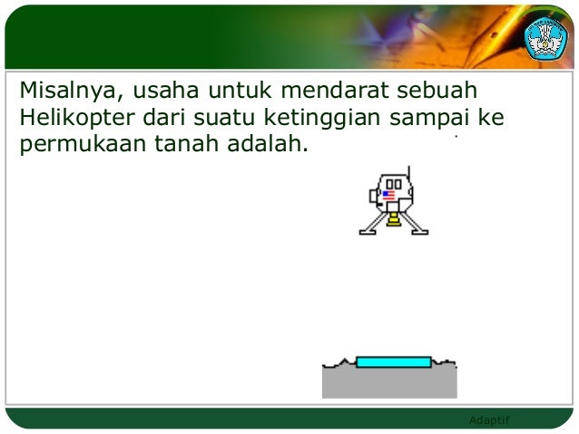 Fisika Materi usaha, daya dan energi