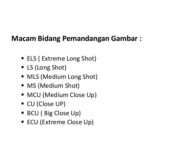 Menerapkan Teknik Pengambilan Gambar Produksi Menerapkan Teknik Pengambilan Gambar Produksi
