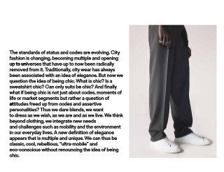 Thestandardsofstatusandcodesareevolving.City
fashionischanging,becomingmultipleandopening
uptouniuptouniversesthathaveupto...