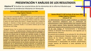Tendencias Tributarias Vzla
