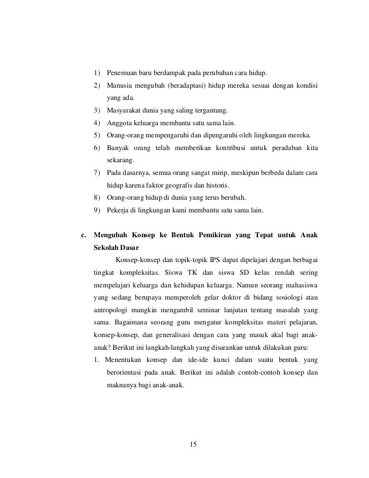Mengajar ips di sd