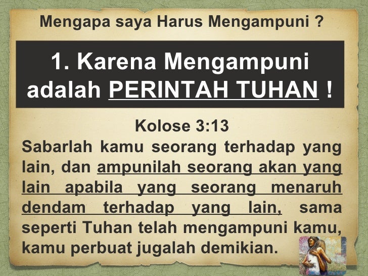MENGAMPUNI ITU INDAH.ppt