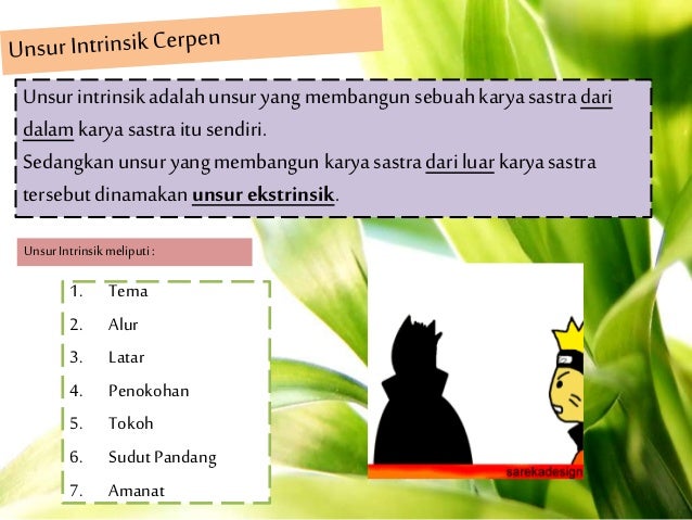 Menganalisis Unsur Intrinsik Cerpen Bahasa Indonesia SMA