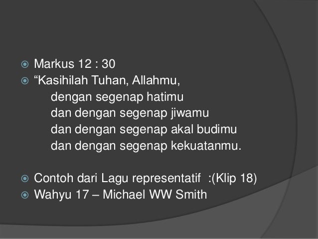 Makalah Mengapa kita menyanyi dalam ibadah kristen