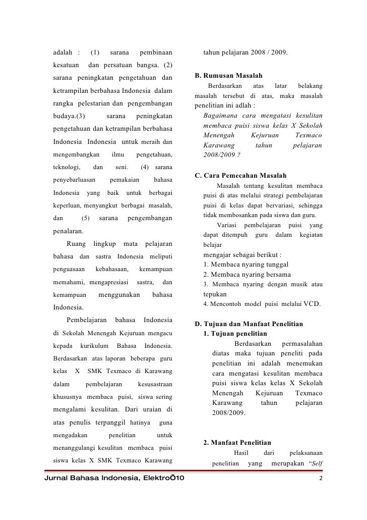 Bagaimana Cara Membacakan Puisi Dengan Baik KT Puisi