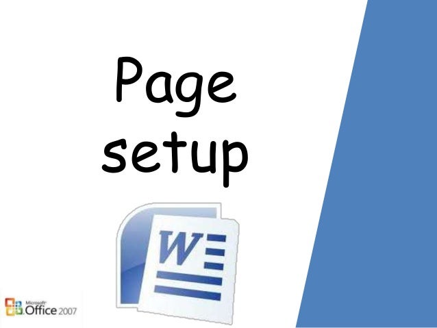 Mengatur ukuran kertas dan margin di MS.Word 2007