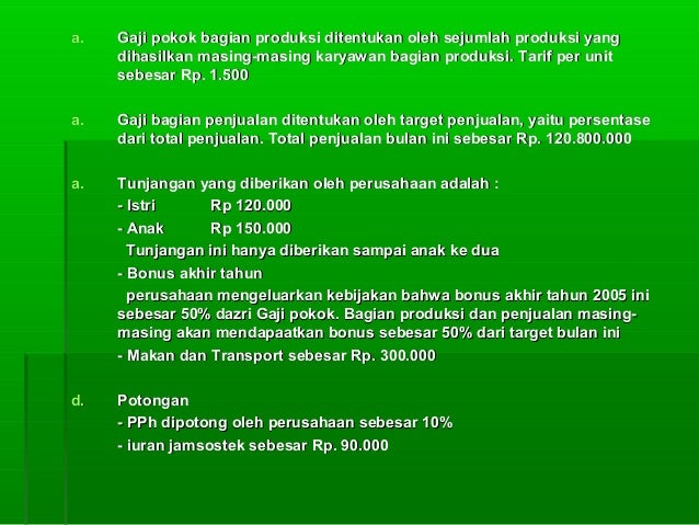 Mengelola Administrasi Gaji Dan Upah