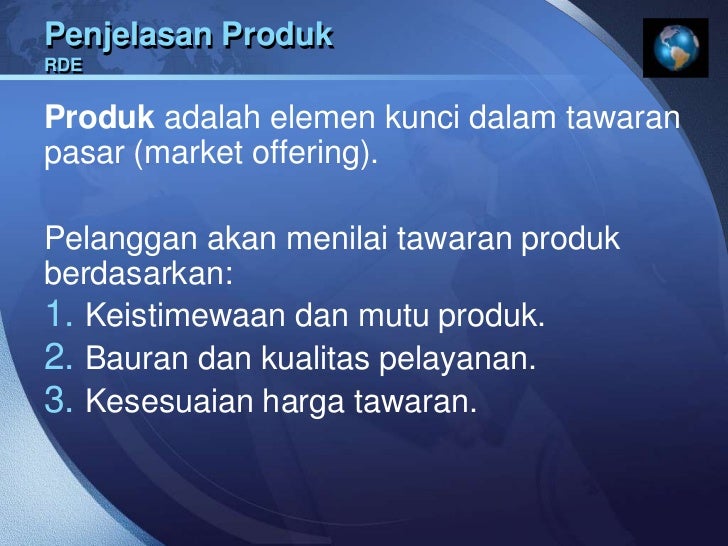 Mengelola bauran dan lini produk