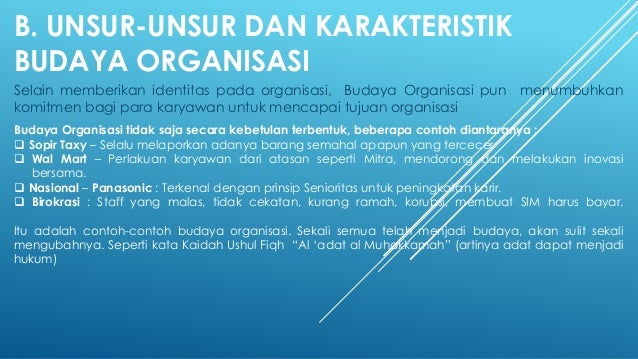 Mengelola budaya dan etika dalam organisasi