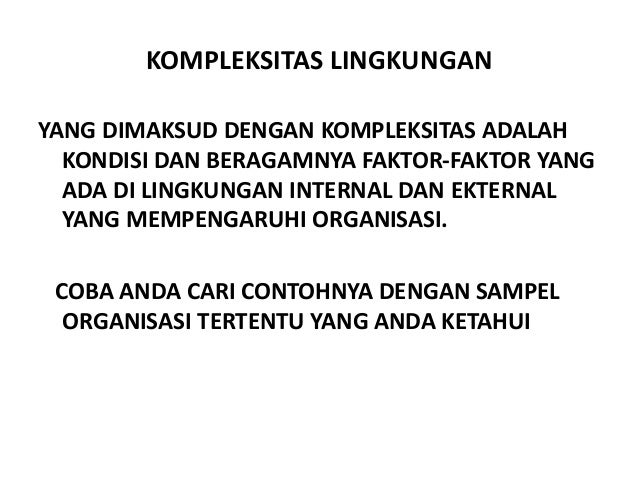 Mengelola lingkungan organisasi fd