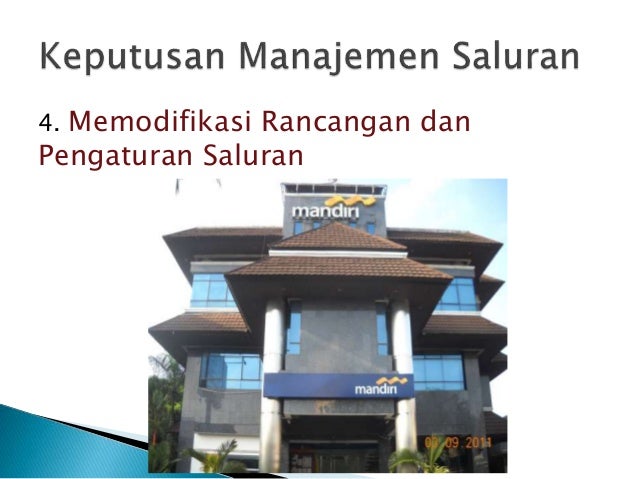 Mengelola Saluran Distribusi