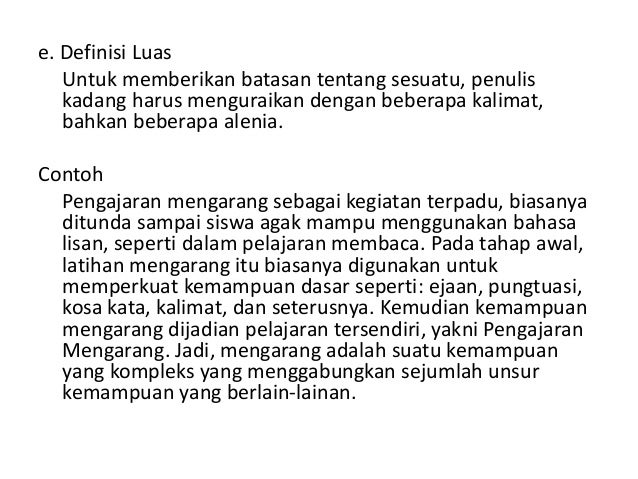 Mengembangkan Paragraf