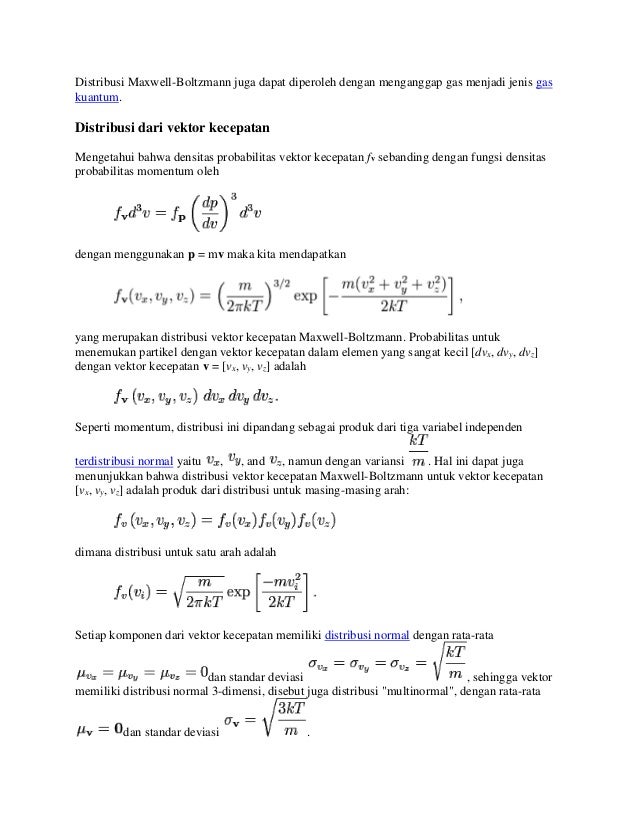 Contoh Soal Dan Pembahasan Fisika Statistik Bagikan Contoh