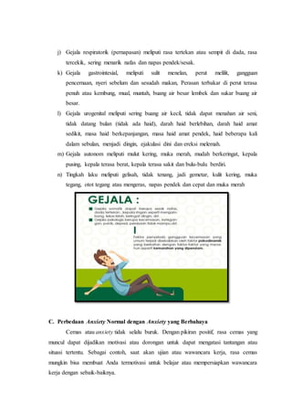 Mengenal anxiety { ansietas} (kecemasan) | DOCX