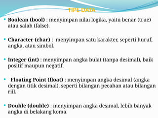 Mengenal C++ koding yang simple dan interaktif bagi siswa sma dan ...