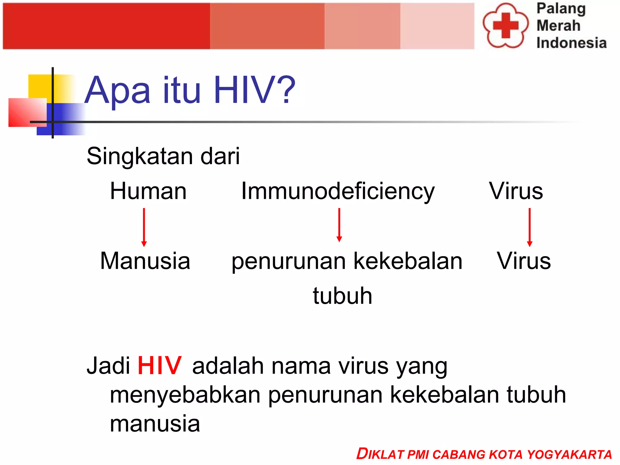 Mengenal HIV dan AIDS PPT (Materi PMR) | PPT