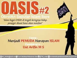 Mengenal kepribadian pemuda muslim | PPT