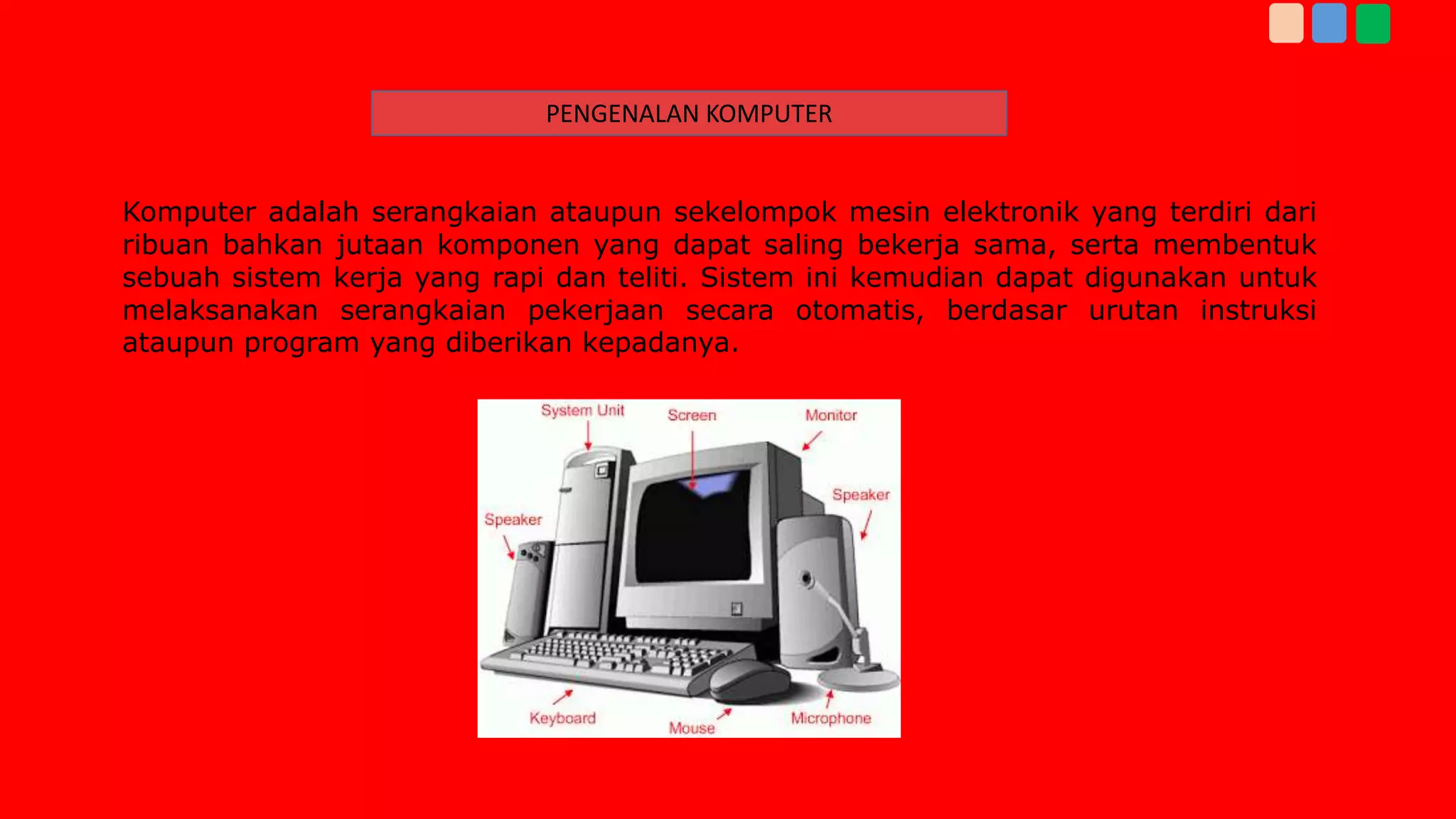 Komputer Rapi Mengenal komputer dan sejarahnya | PPTX
