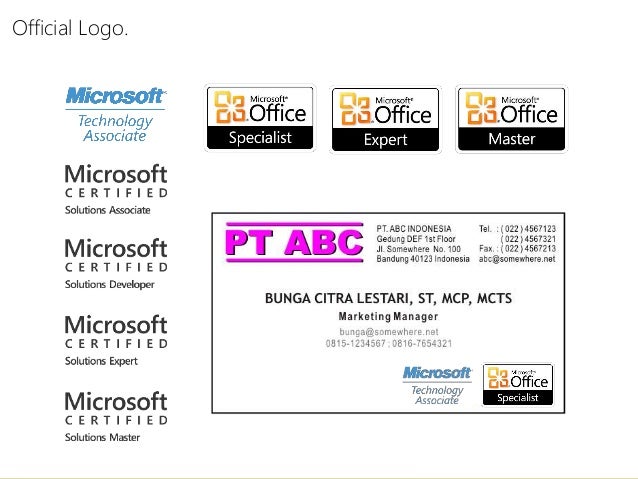 contoh soal sertifikasi excel