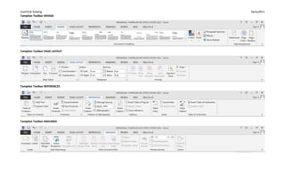 Mengenal tampilan ms office word 2013 | DOCX