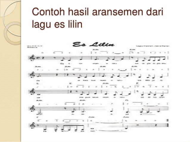 Lagu Daerah Es Lilin