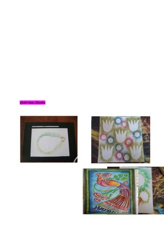 Contoh karya Stensilan
 