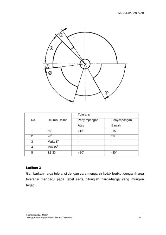 Menggambar bagian mesin_secara_terperinci
