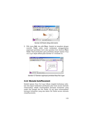 Menggambar dan membuat pcb rangkaian elektronika dengan trax maker | PDF