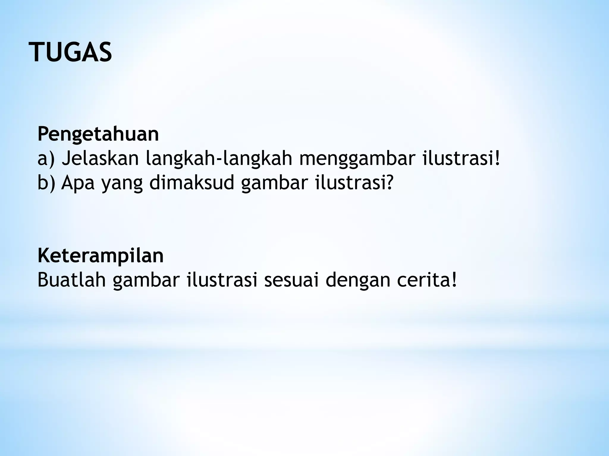 Menggambar ilustrasi | PPTX