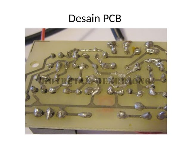 Menggambar layout PCB adalah proses merancang tata letak jalur tembaga