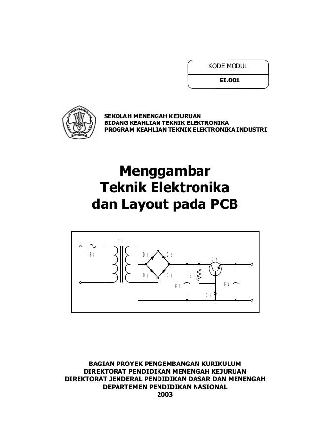 Menggambar Teknik Elektronikadanlayoutpadapcb