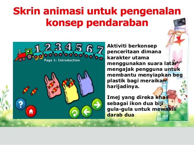 Menggunakan animasi di dalam instruksi khas untuk kanak 