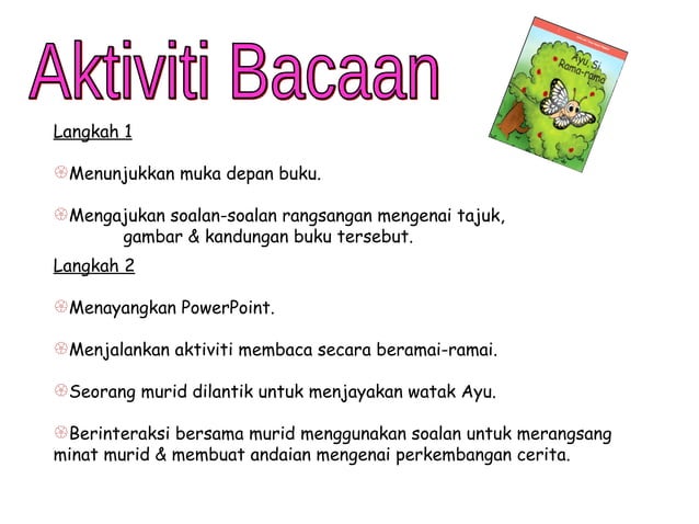Menggunakan Buku Ayu Si Rama Rama | PPS