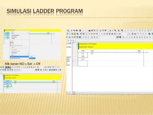 Menggunakan cx programmer