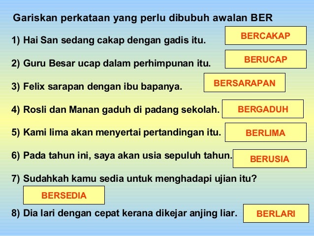 Imbuhan Ber