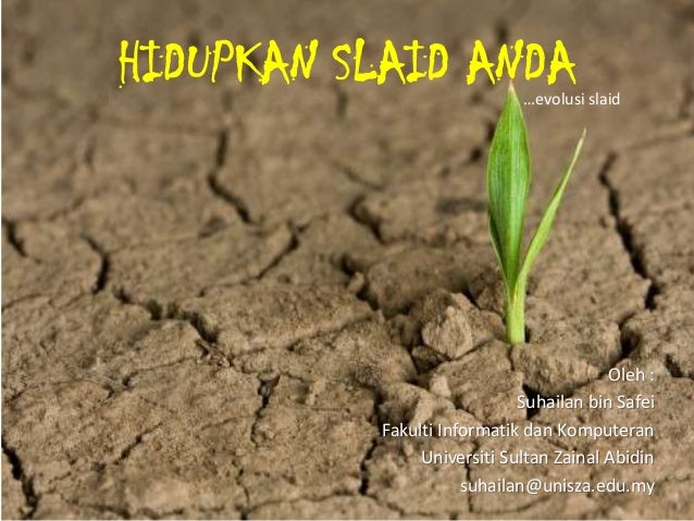 Menghidupkan Slaid Pembentangan