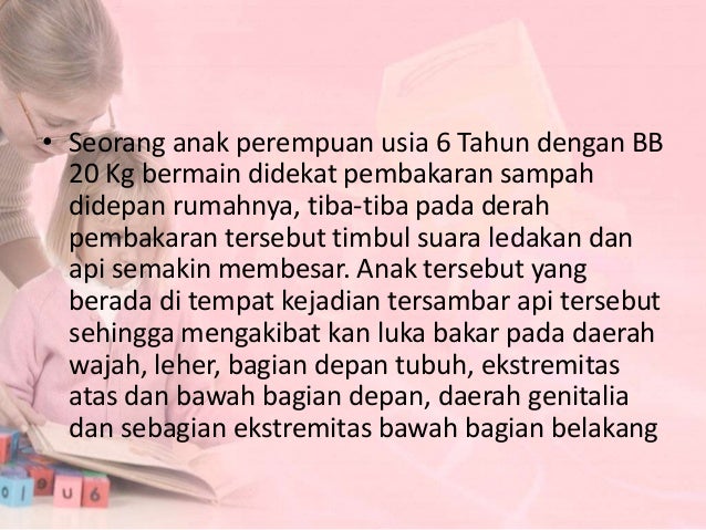 Menghitung luas luka bakar