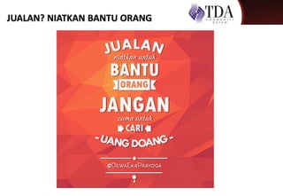JUALAN? NIATKAN BANTU ORANG
 