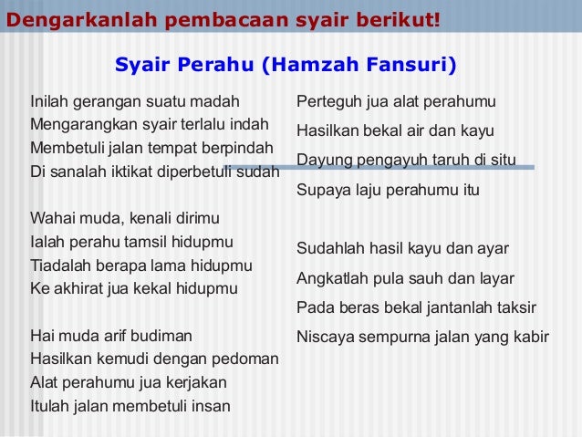 Unduh Gratis Gambar Mengidentifikasi Menganalisis Unsur Unsur Syair Terupdate by Cikimm.com