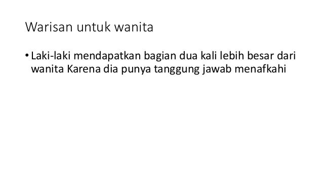 Perubahan status wanita