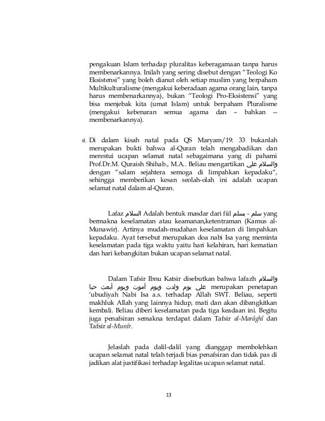 Mengucapkan selamat dan merayakan natal bersama, apa 