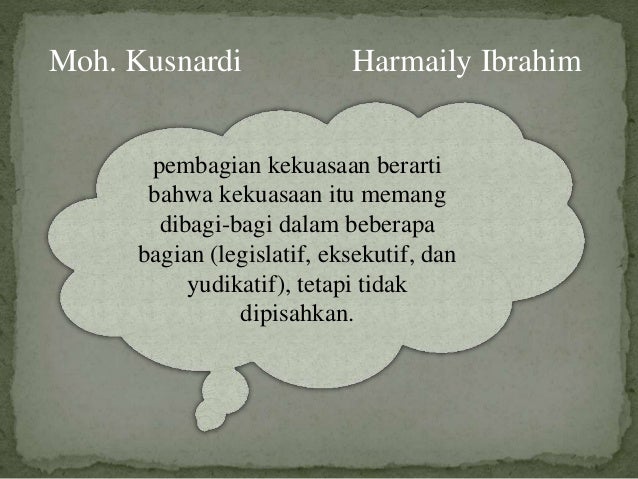 Mengupas Penyelenggara Kekuasaan Negara