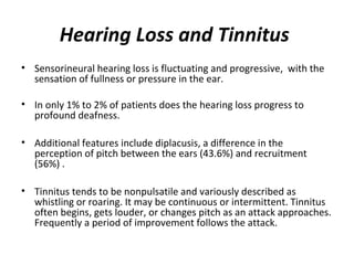 Meniere's disease | PPT