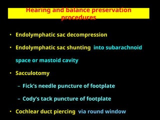 Meniere's Disease .ppt by Dr. Krishna Koirala | PPT