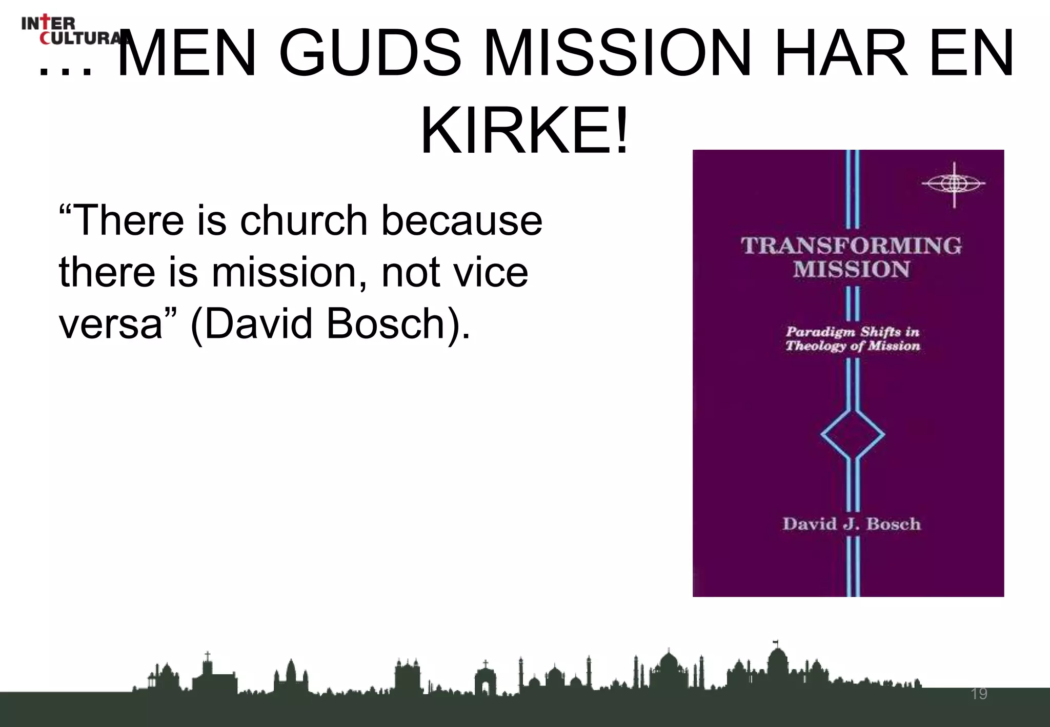 KIRKE – KALDT SAMMEN – SENDT UD”Jesus kaldte sine tolv disciple til sig … Disse tolv sendte Jesus ud” (Matt 10)Matt 28,16-20Joh 20,21-2312